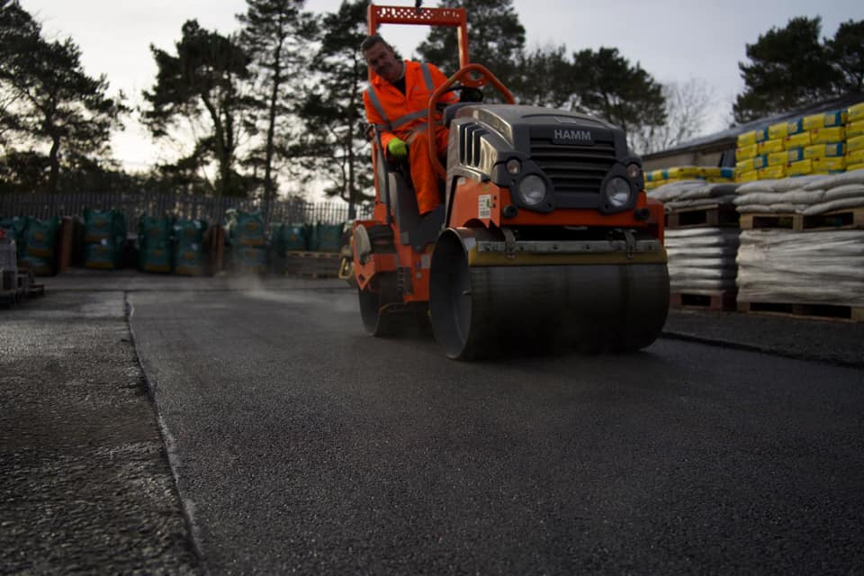 Re-surface Building Suppliers' Depot - Scottish Borders