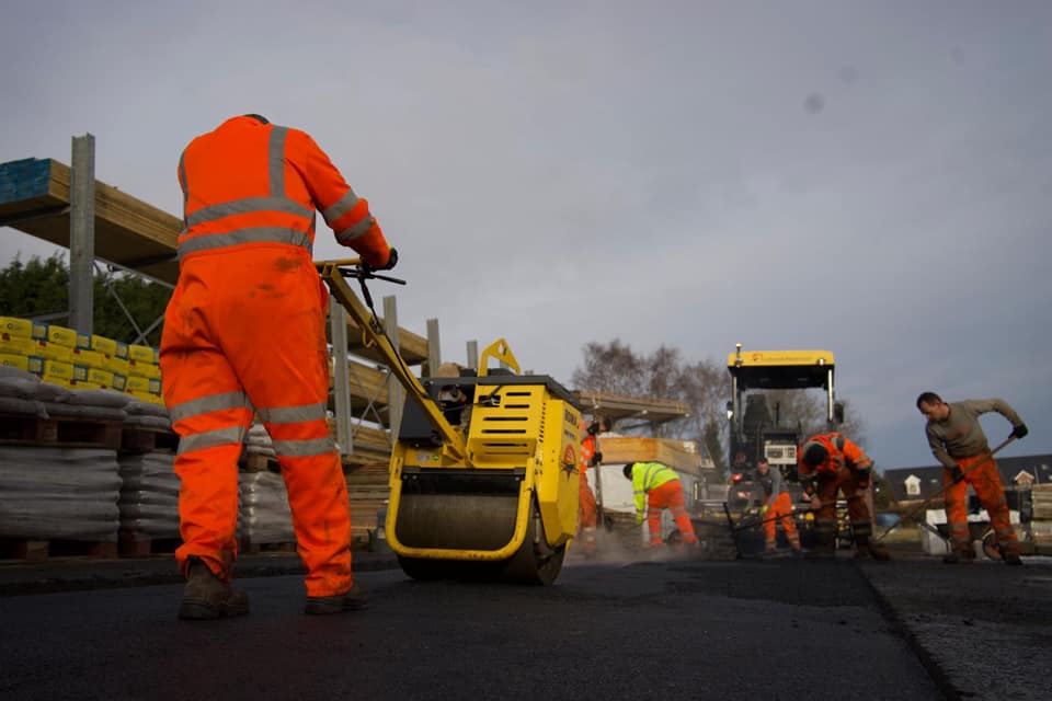 Re-surface Building Suppliers' Depot - Scottish Borders