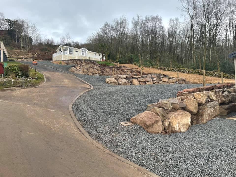 Road Surfacing Contractor Dumfries - Caravan Park Works