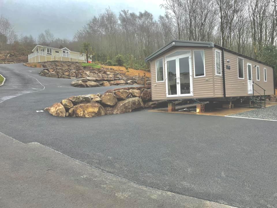 Road Surfacing Contractor Dumfries - Caravan Park Works