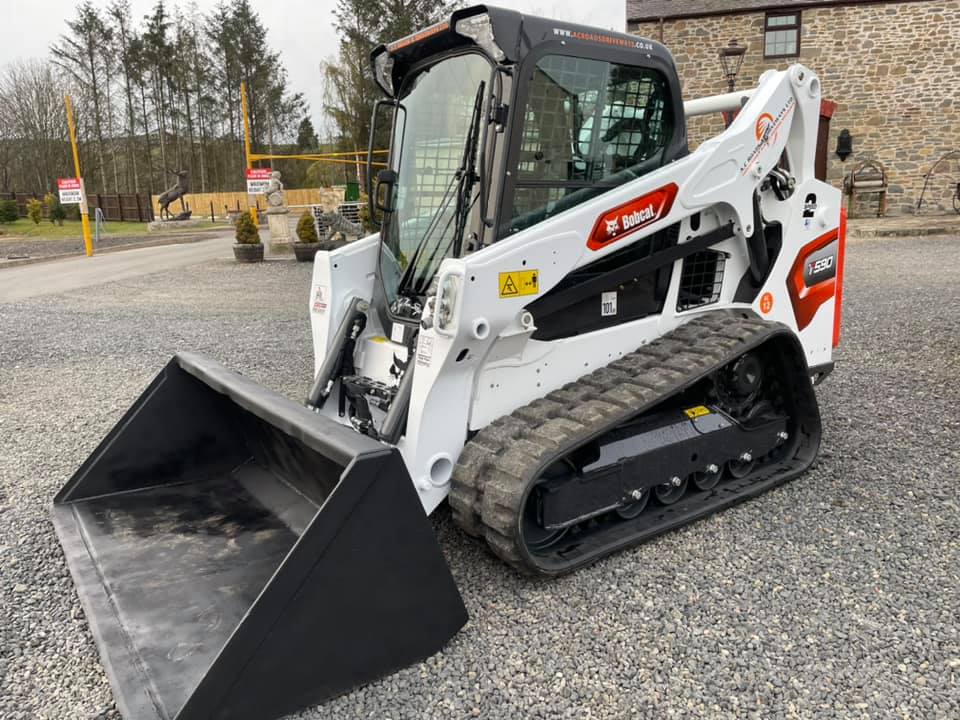 Bobcat T590 Skid Steer with attachments