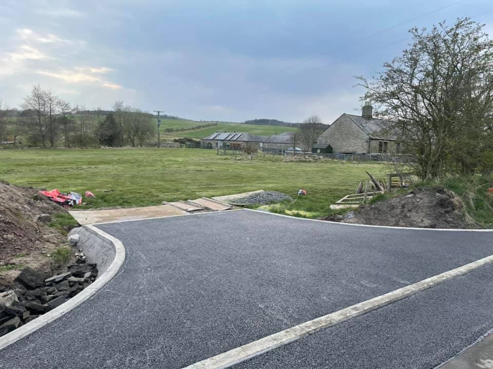 Entranceway Road Surfaced - Netherton, Northumberland