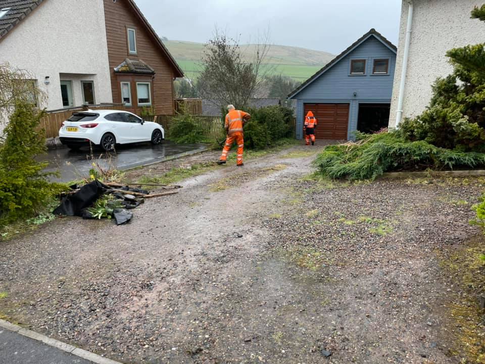 New Tarmac Driveway, Clovenfords, Scottish Borders