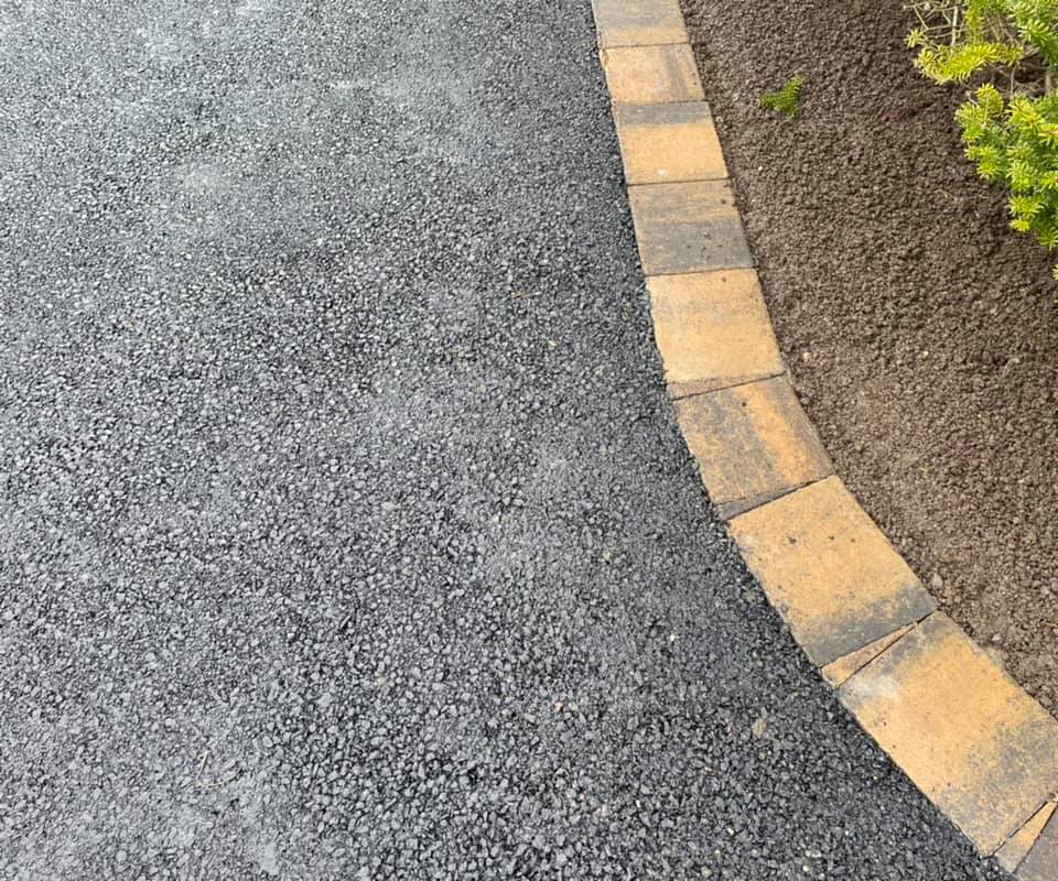 New Tarmac Driveway, Clovenfords, Scottish Borders