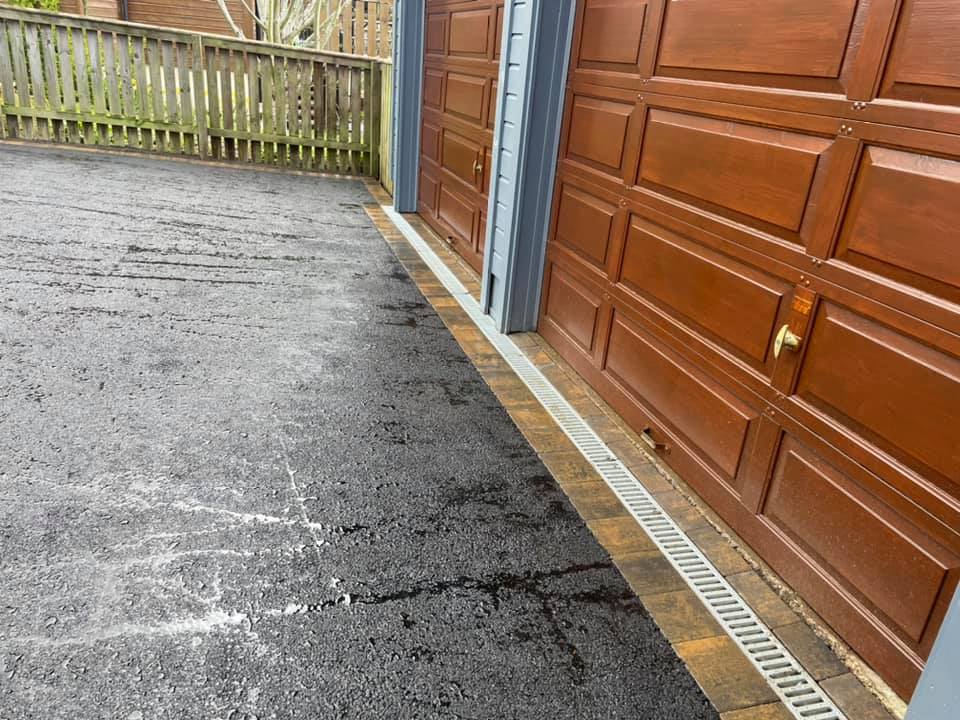 New Tarmac Driveway, Clovenfords, Scottish Borders