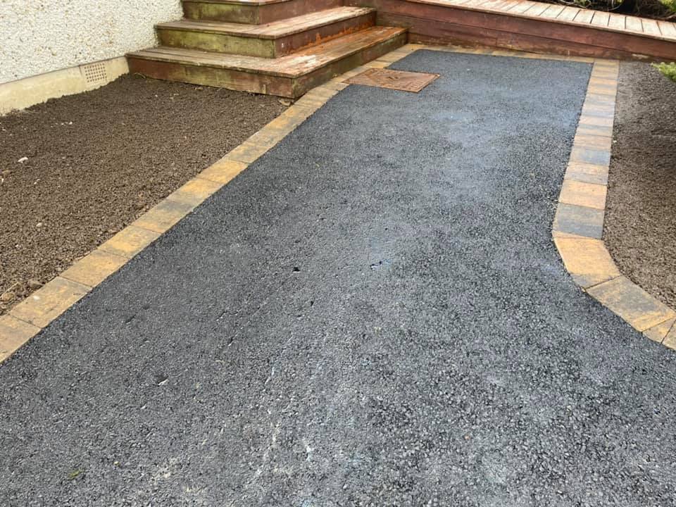 New Tarmac Driveway, Clovenfords, Scottish Borders