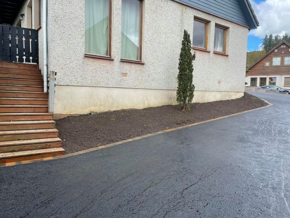 New Tarmac Driveway, Clovenfords, Scottish Borders