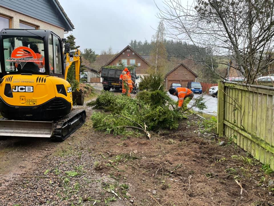 New Tarmac Driveway, Clovenfords, Scottish Borders