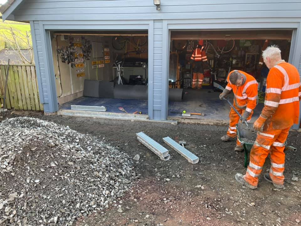 New Tarmac Driveway, Clovenfords, Scottish Borders