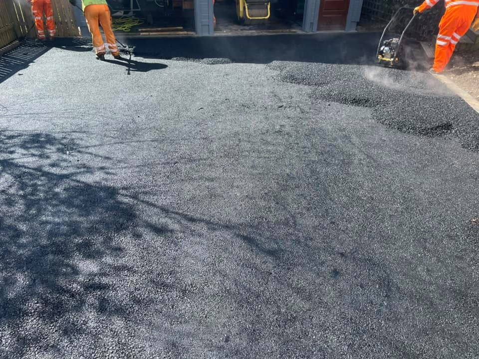 New Tarmac Driveway, Clovenfords, Scottish Borders