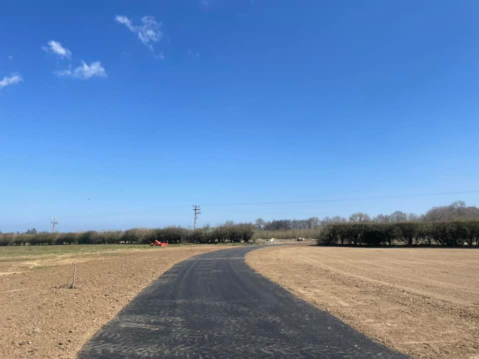 Tarmac Development Work - Barmoor Castle, Caravan Park