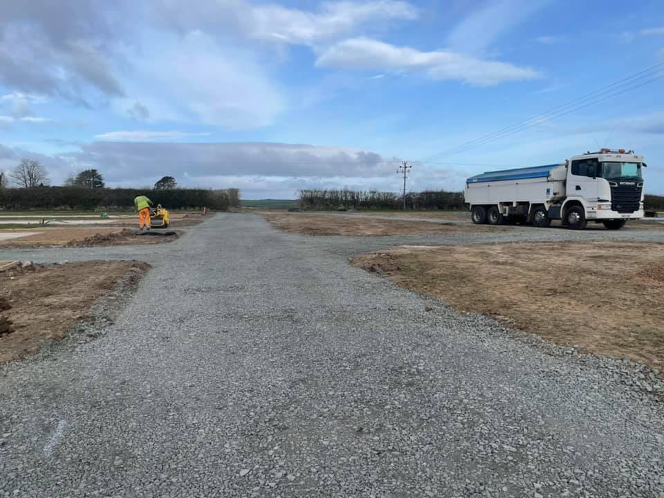 Tarmac Development Work - Barmoor Castle, Caravan Park