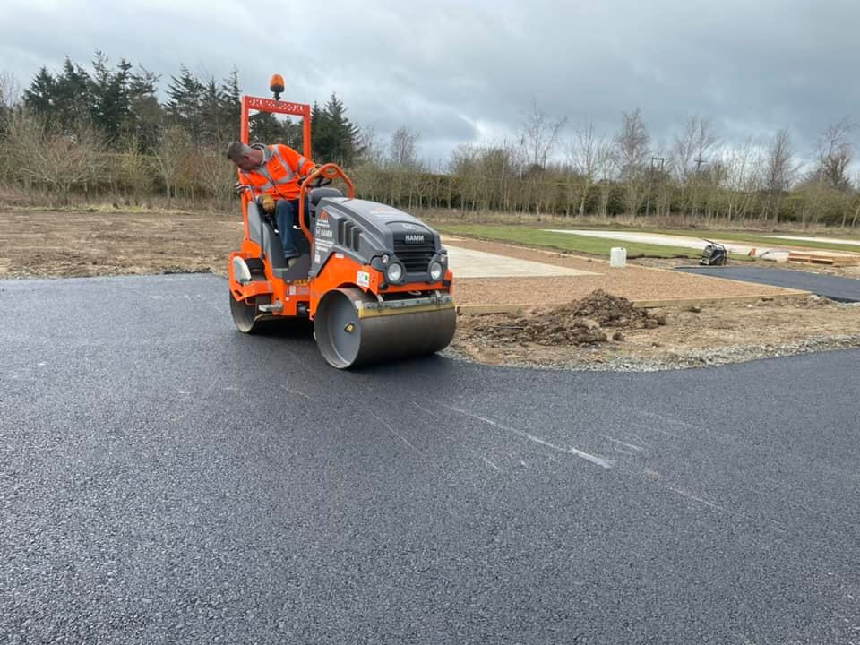 Tarmac Development Work - Barmoor Castle, Caravan Park