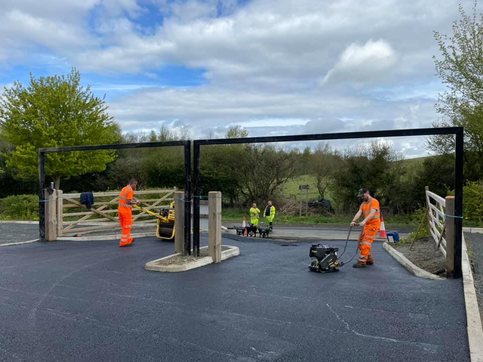 Road Surfacing Carpark, Newcastle