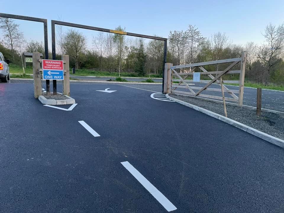 Road Surfacing Carpark, Newcastle