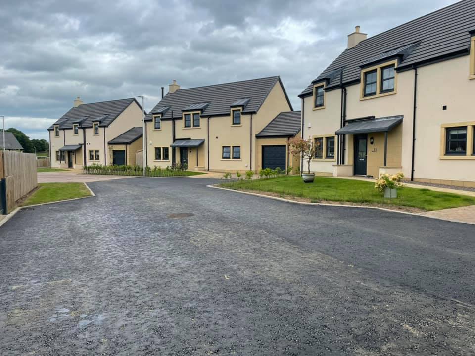 Road Surfacing Works for Housing Development