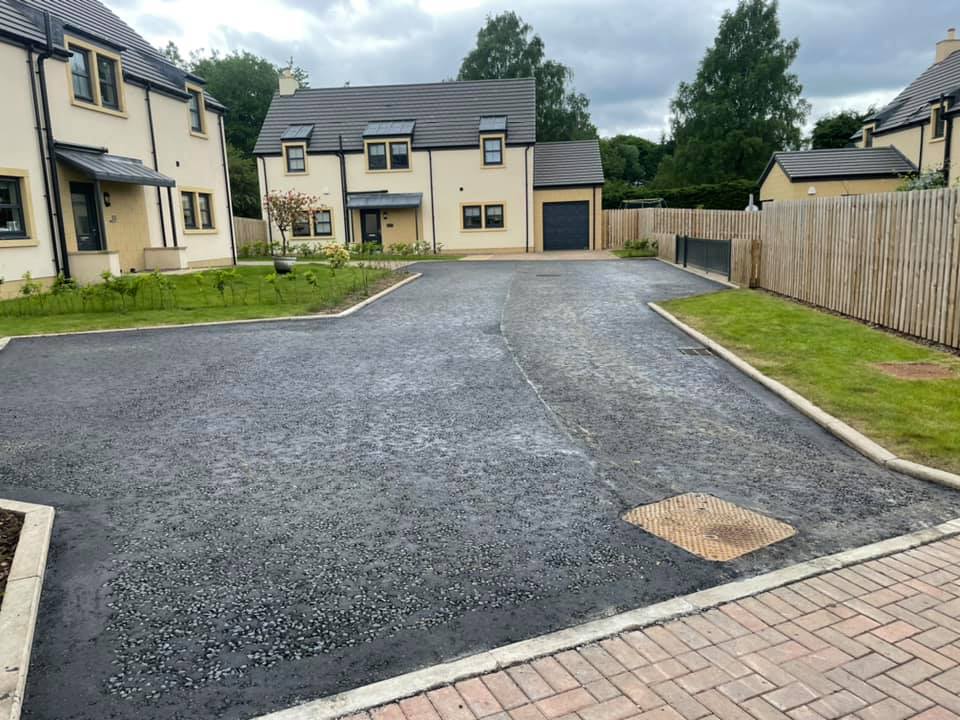 Road Surfacing Works for Housing Development
