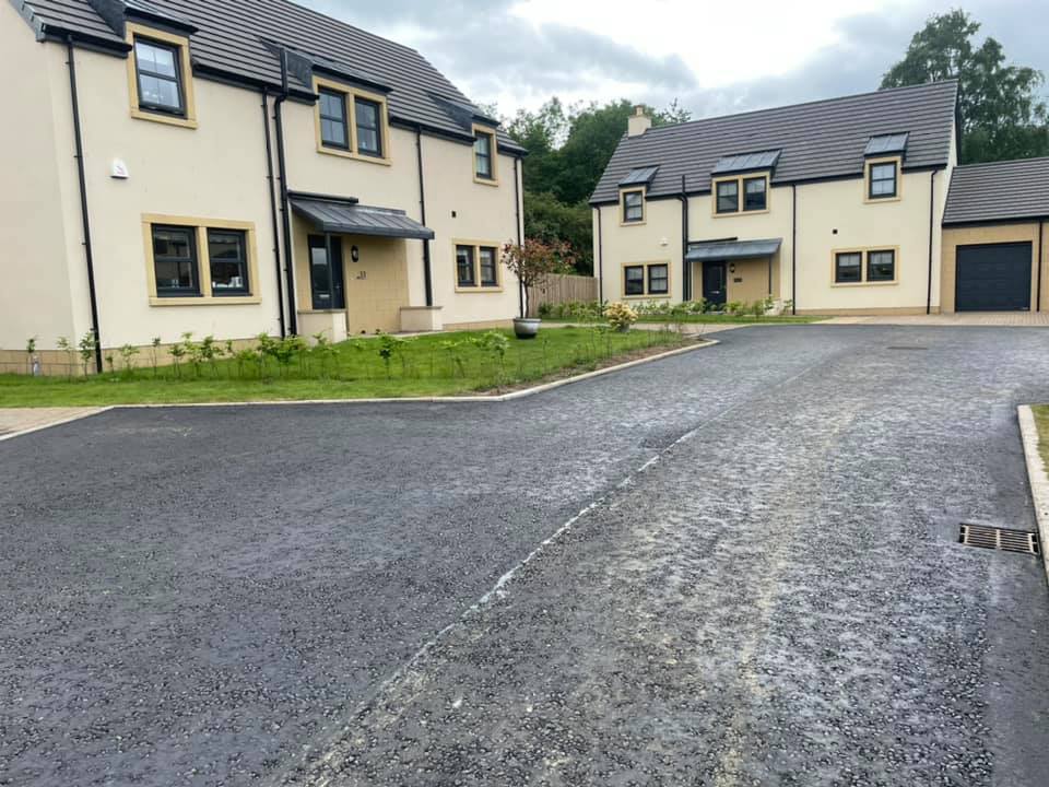 Road Surfacing Works for Housing Development