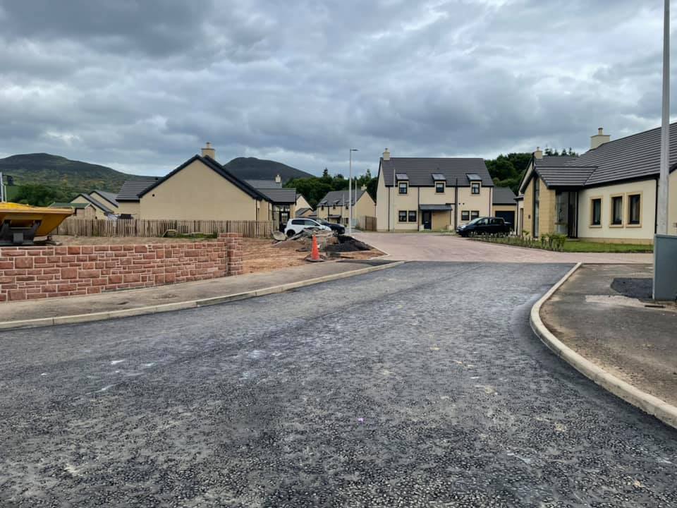 Road Surfacing Works for Housing Development