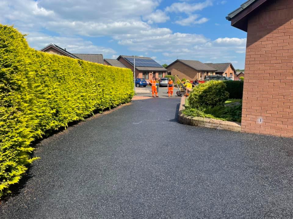 Tarmac Driveway Tweedbank, Scottish Borders