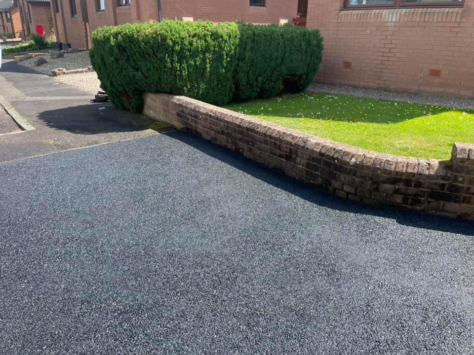 Tarmac Driveway Tweedbank, Scottish Borders