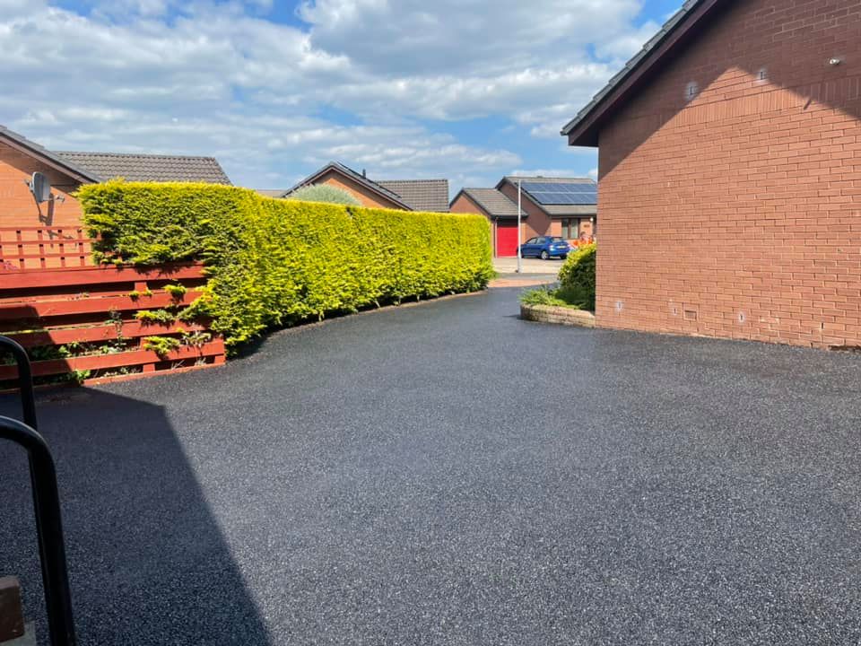 Tarmac Driveway Tweedbank, Scottish Borders