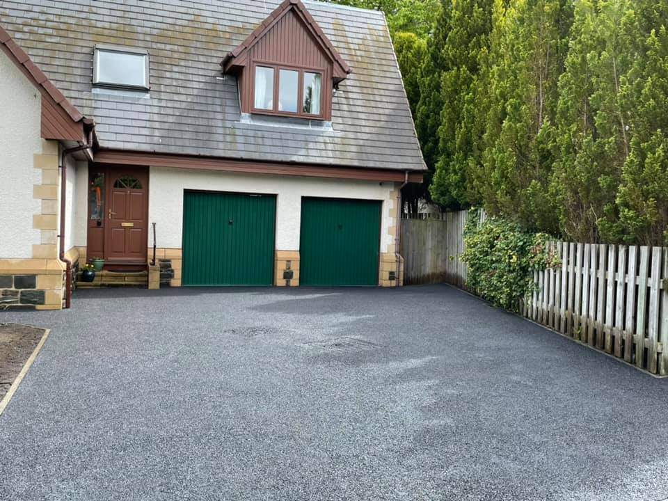 New Tarmac Driveway with Drainage, Edinburgh, Lothians, Borders