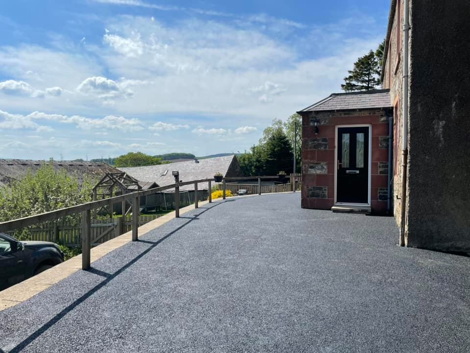 New Tarmac Driveway Lauder, Scottish Borders