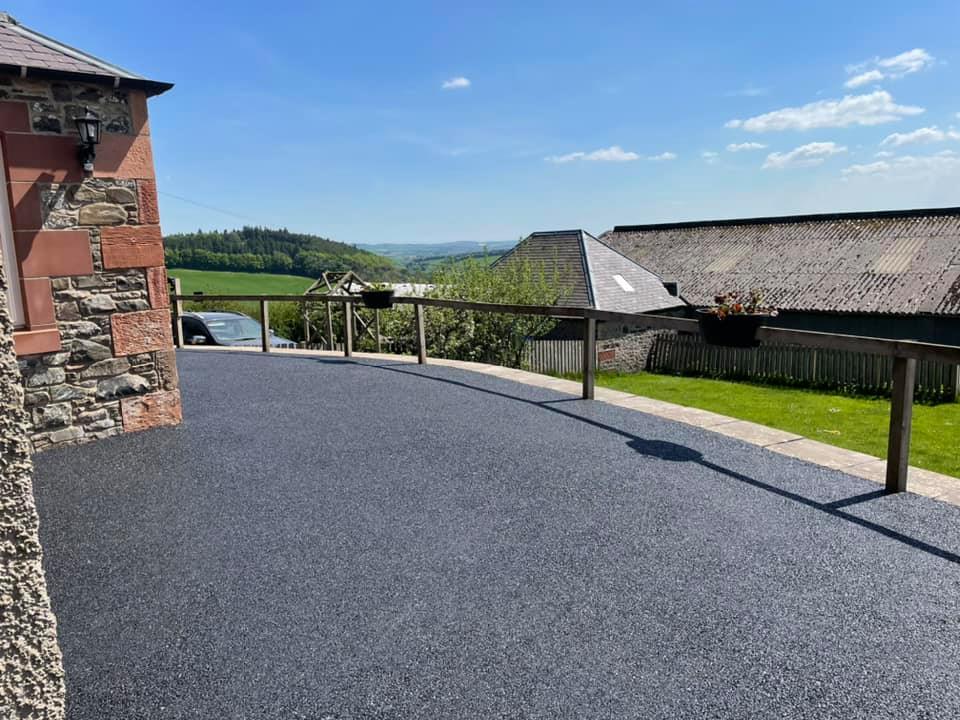 New Tarmac Driveway Lauder, Scottish Borders