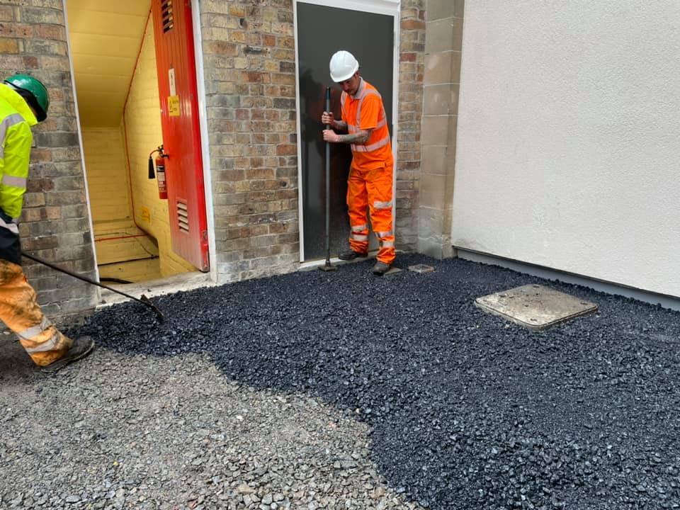 Tarmac Work for Scottish Borders Council, Galashiels