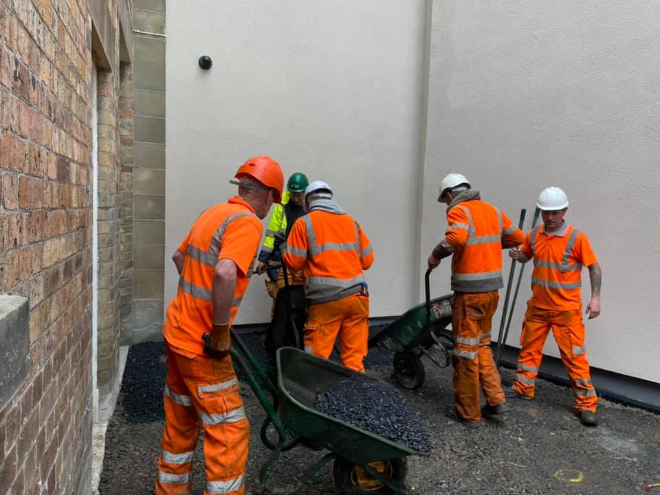 Tarmac Work for Scottish Borders Council, Galashiels