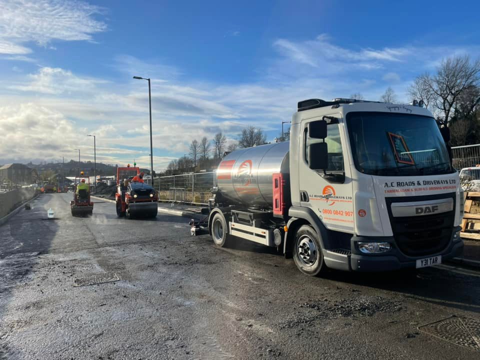 Bitumen Sprayer for Hire - Borders, Edinburgh, Glasgow, Scotland