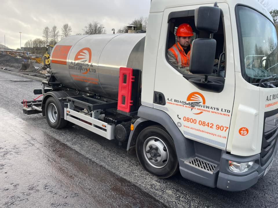 Bitumen Sprayer for Hire - Borders, Edinburgh, Glasgow, Scotland