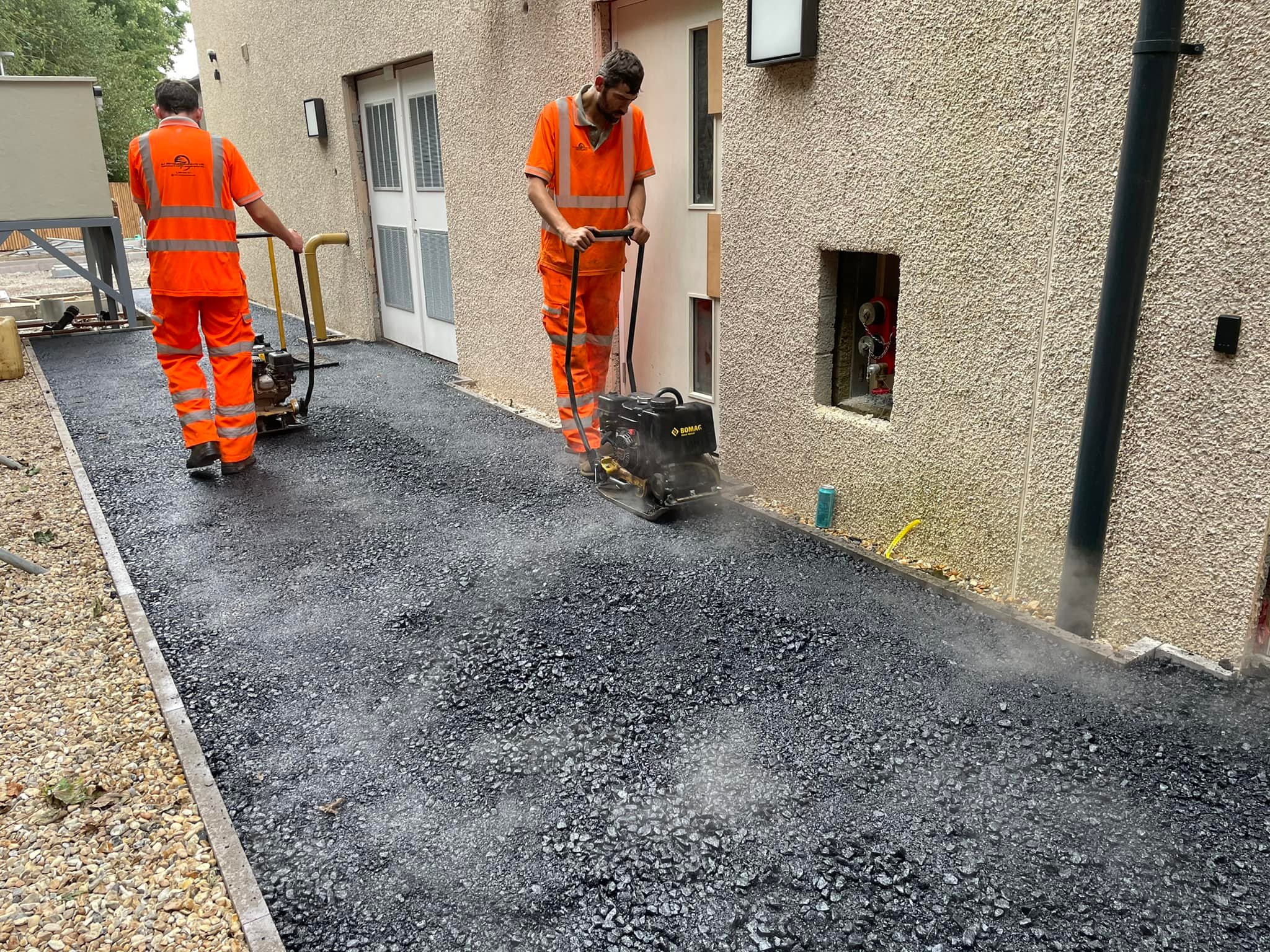 Tarmac Contractors Galashiels - Langhaugh Extra Care Unit Project