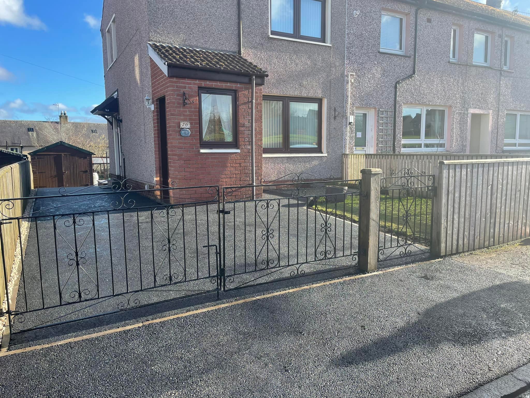 Convert Monoblock to Tarmac Driveway - Hawick, Scotland