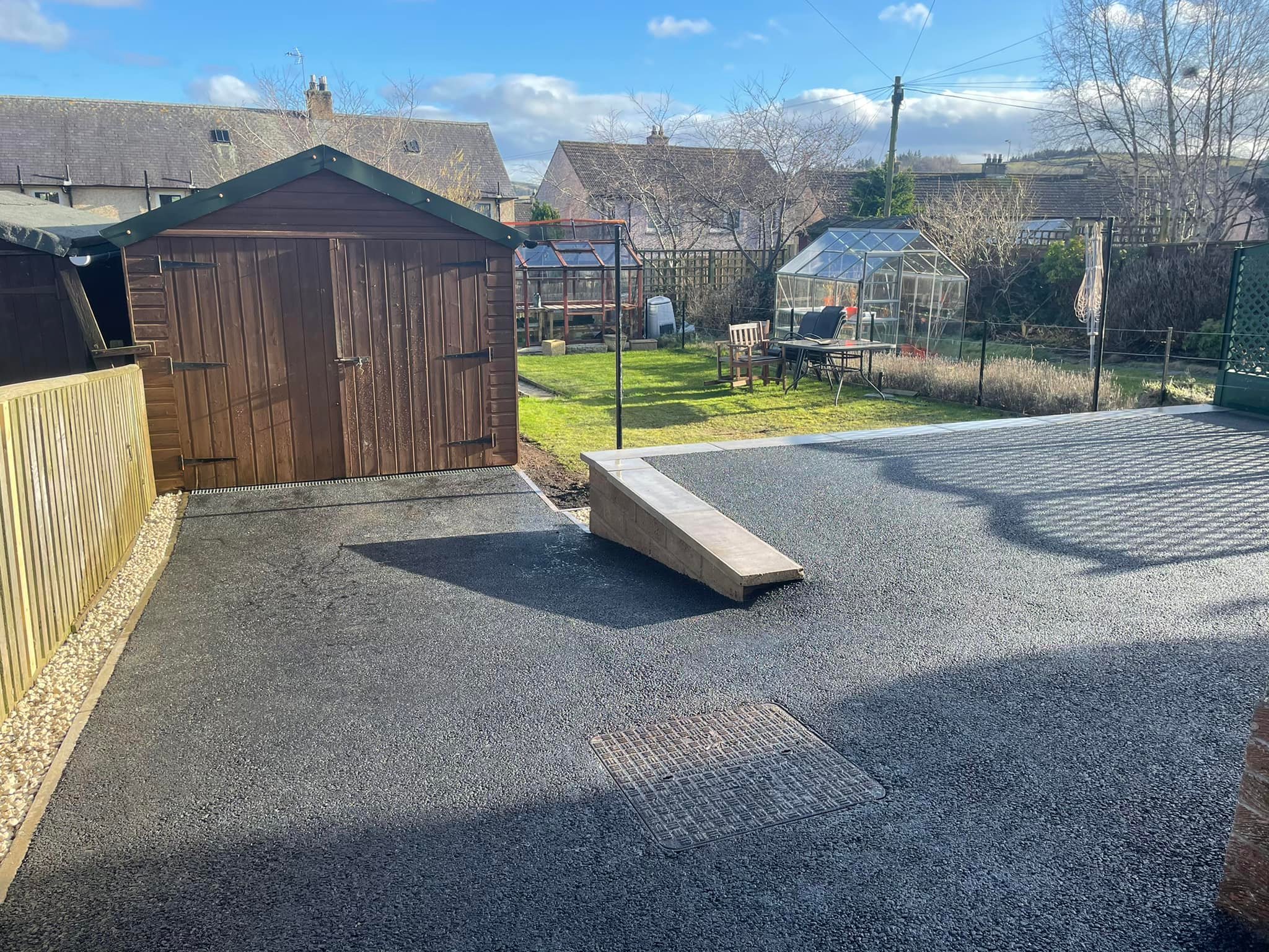 Convert Monoblock to Tarmac Driveway - Hawick, Scotland