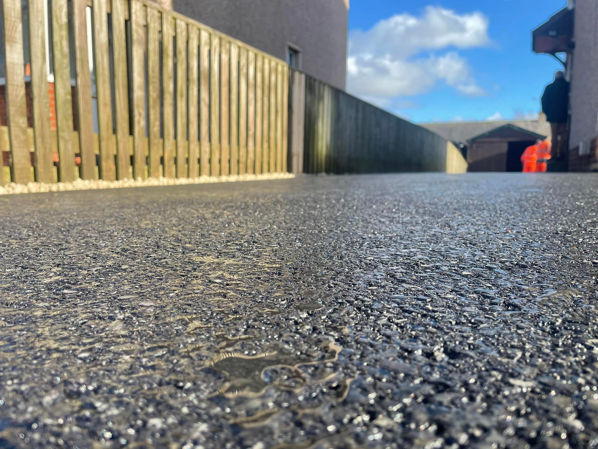 Convert Monoblock to Tarmac Driveway - Hawick, Scotland