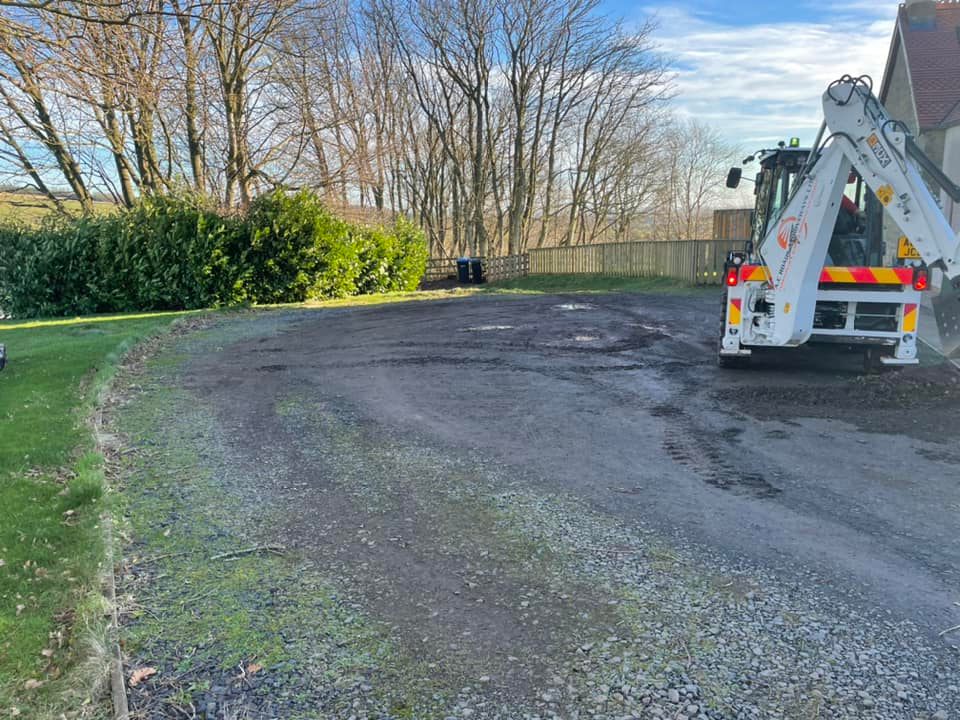 Farm Road Surfacing - Duns, Scottish Borders