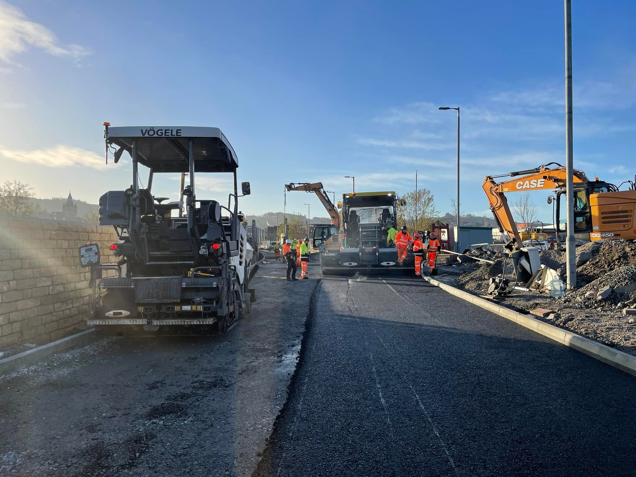 Road Surfacing Plant & Labour for Hire - Hawick, Scotland