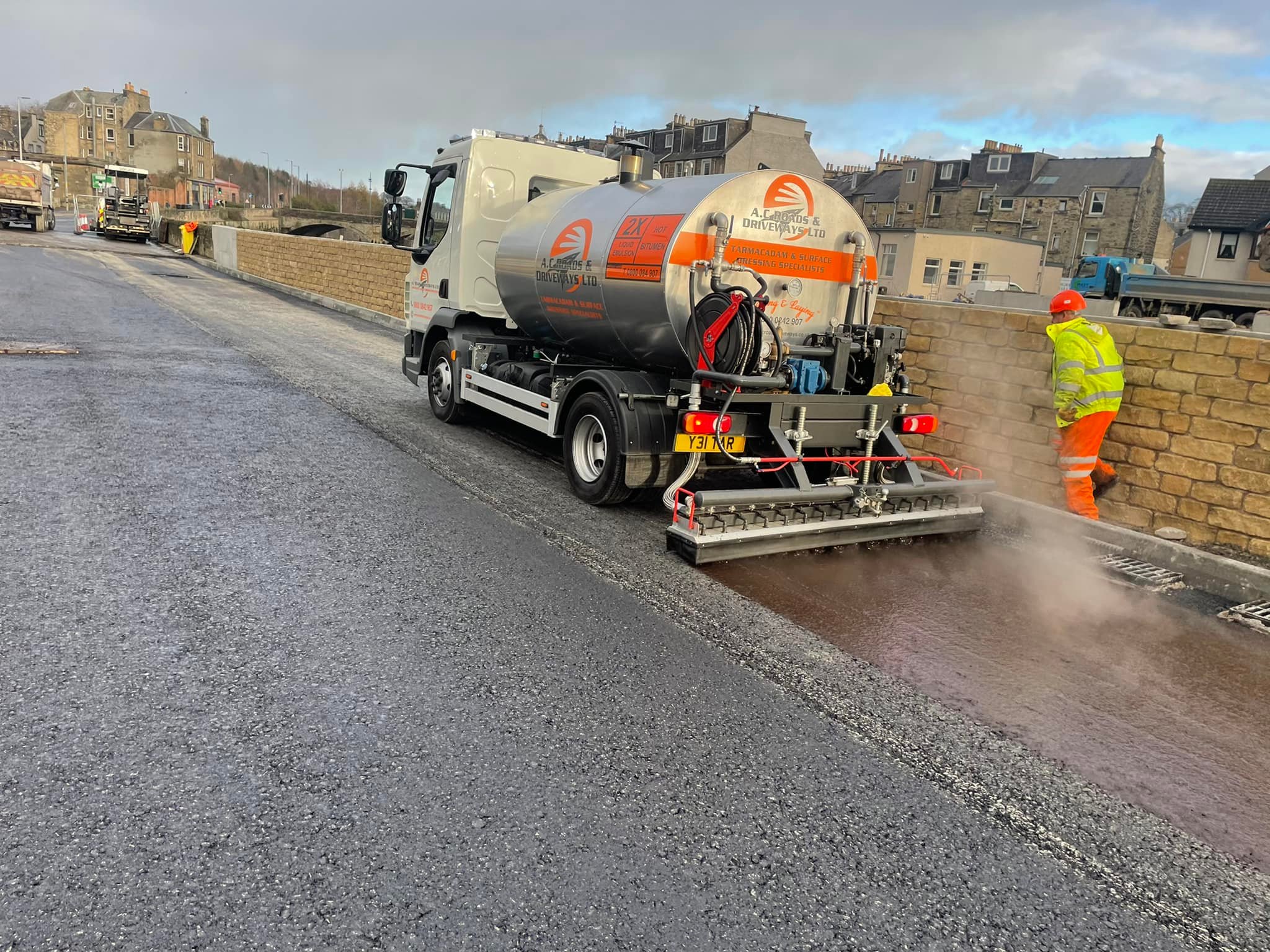 Road Surfacing Plant & Labour for Hire - Hawick, Scotland