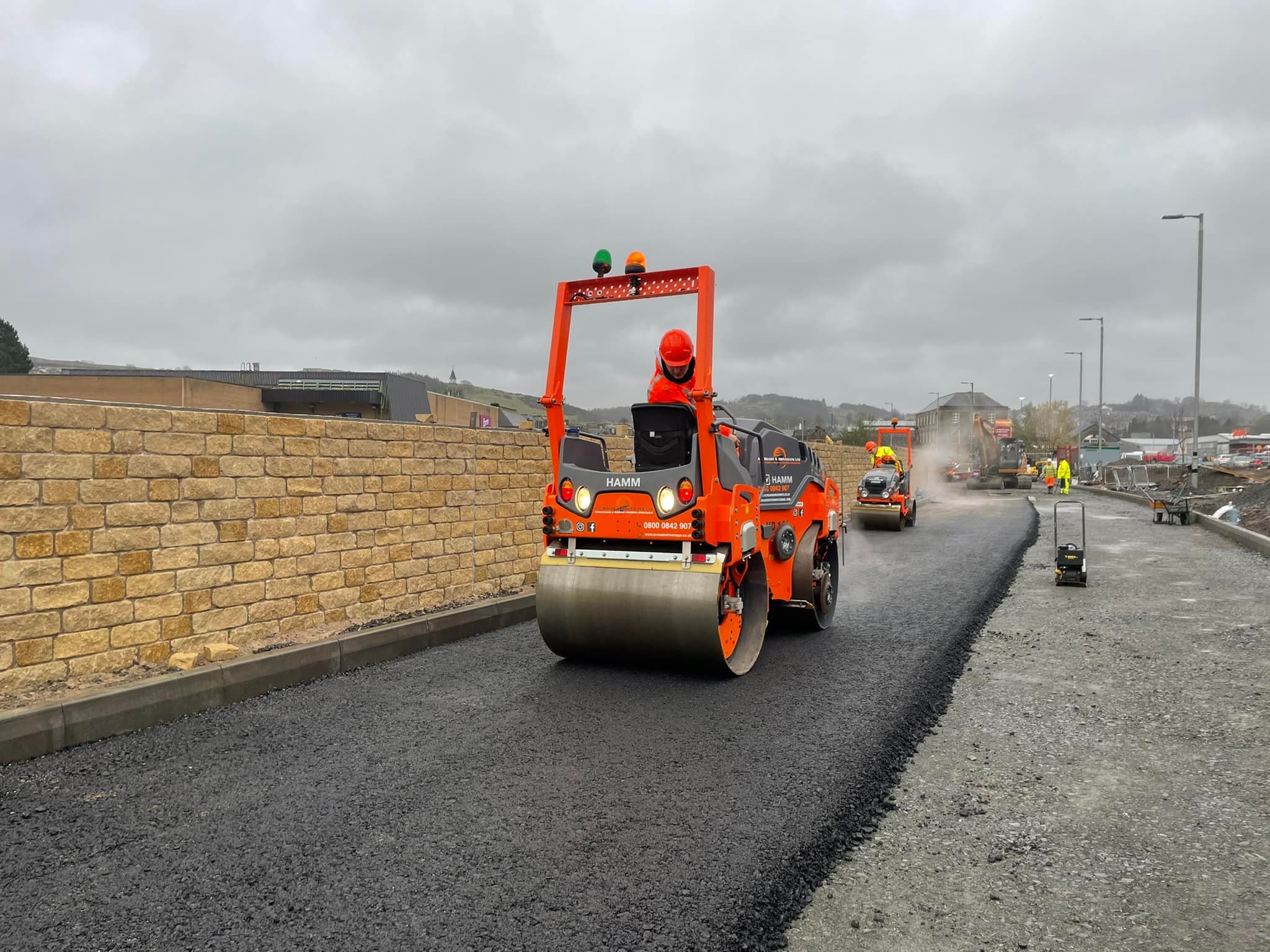 Road Surfacing Plant & Labour for Hire - Hawick, Scotland