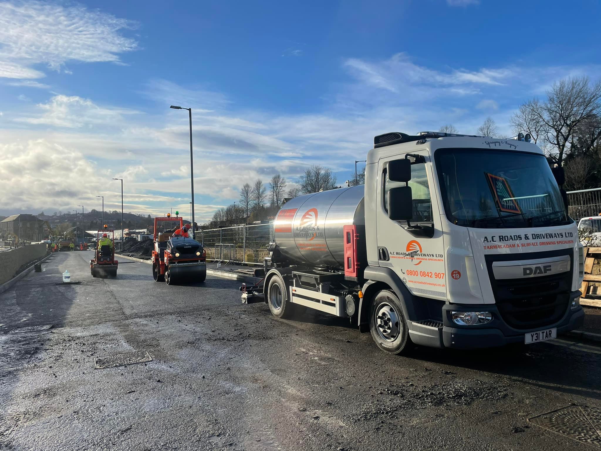 Road Surfacing Plant & Labour for Hire - Hawick, Scotland