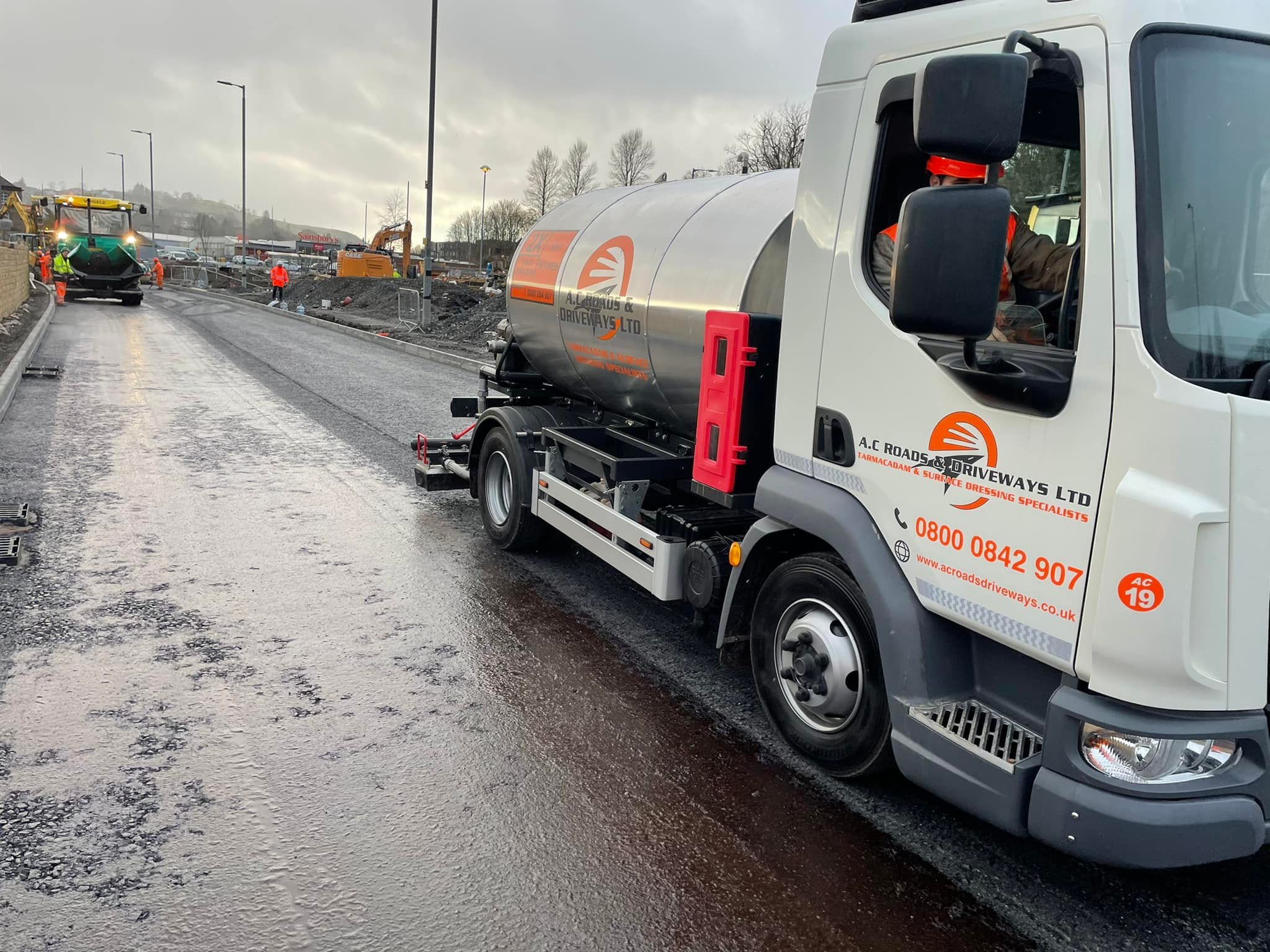Road Surfacing Plant & Labour for Hire - Hawick, Scotland