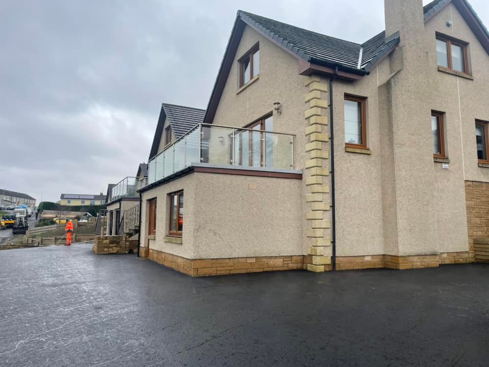 Tarmac Driveway Installion completed - Hawick, Borders