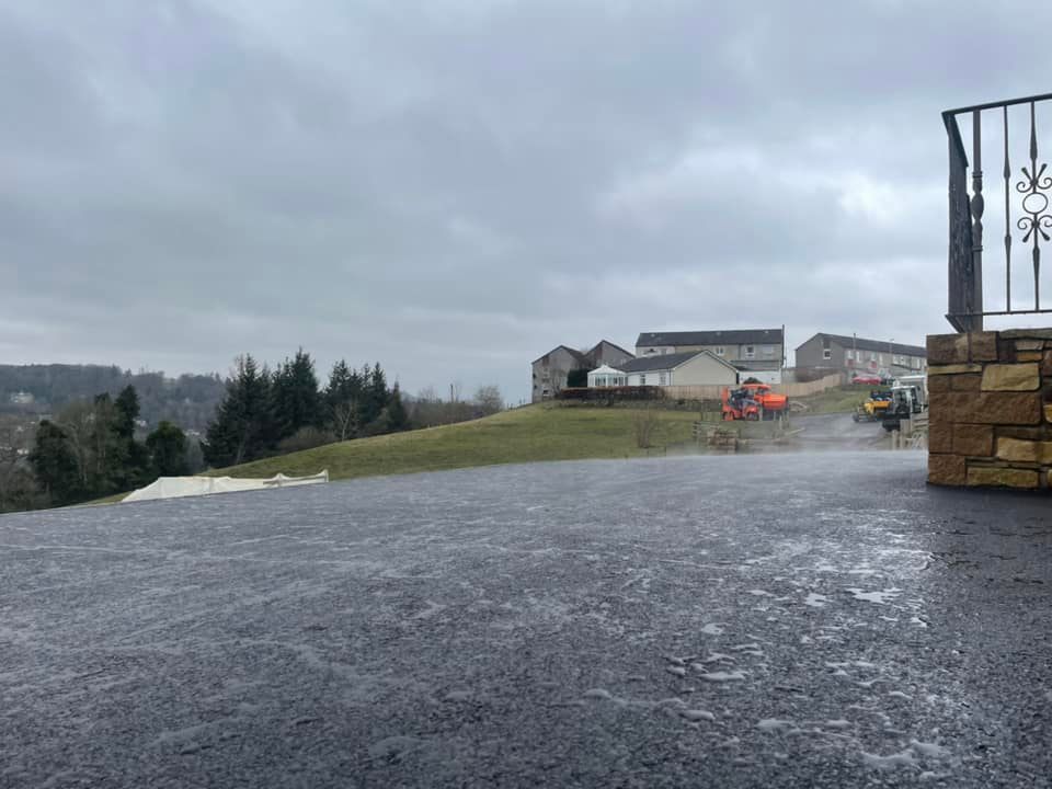 Tarmac Driveway Installion completed - Hawick, Borders