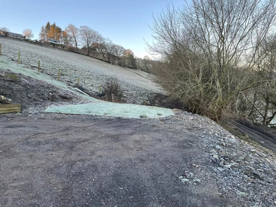 Tarmac Driveway Before Installion - Hawick, Borders