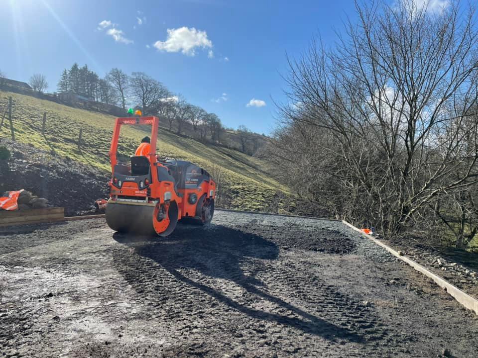 Tarmac Driveway Before Installion - Hawick, Borders