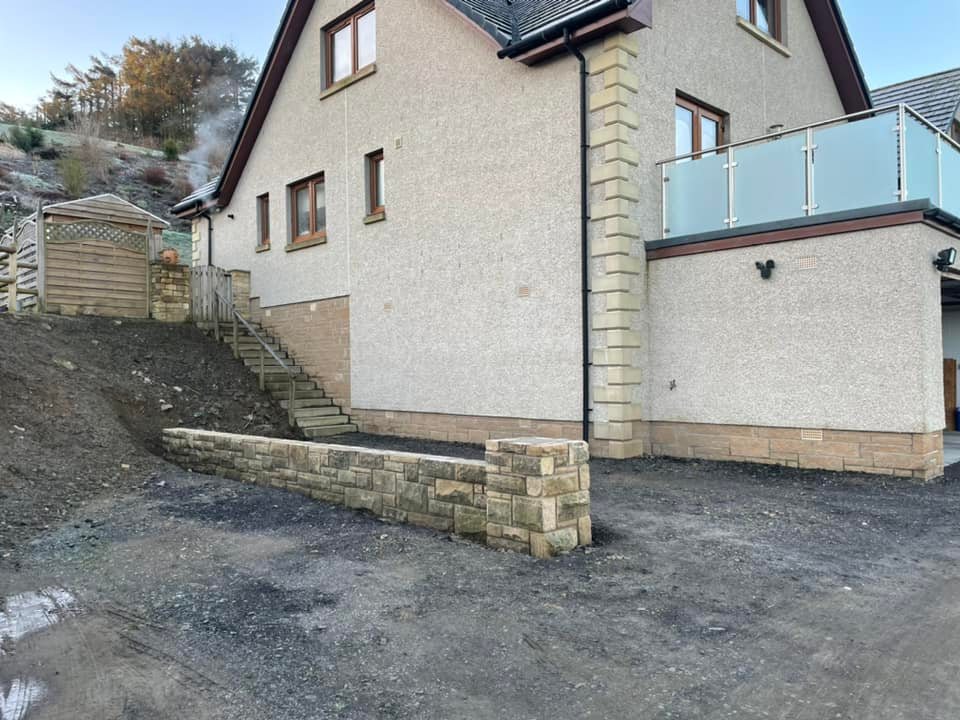 Tarmac Driveway Before Installion - Hawick, Borders