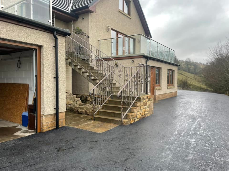 Tarmac Driveway Installion completed - Hawick, Borders