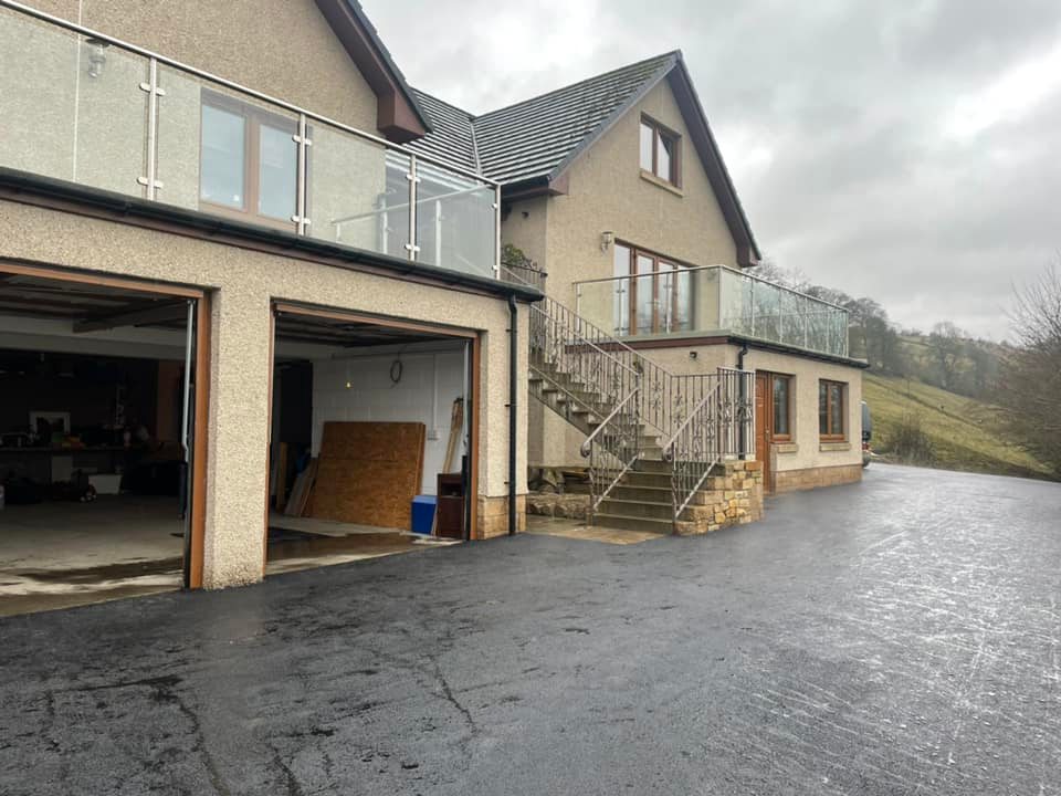 Tarmac Driveway Installion completed - Hawick, Borders